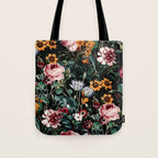 Midnight Garden III Tote Bag Gallery Image 1
