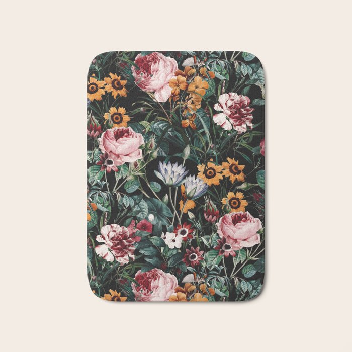 Midnight Garden III Bath Mat Gallery Image 1