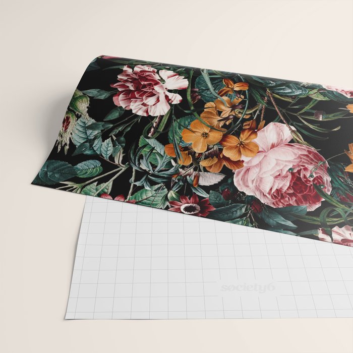 Midnight Garden III Wrapping Paper Gallery Image 2