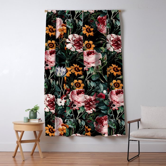 Midnight Garden III Window Curtain Gallery Image 5