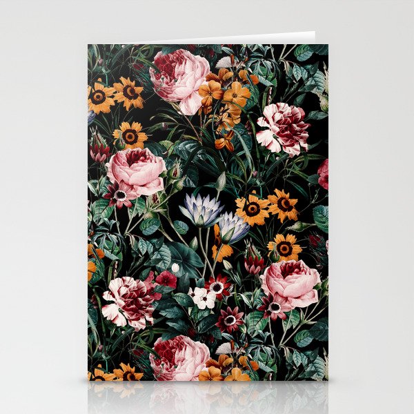 Midnight Garden III Stationery Card Gallery Image 1