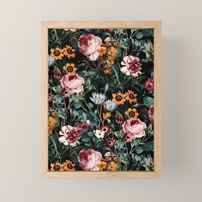 Midnight Garden III Mini Art Print Gallery Image 1
