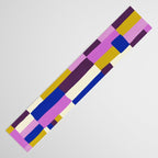 Abstract quilt, purple Table Runner Gallery Image 3