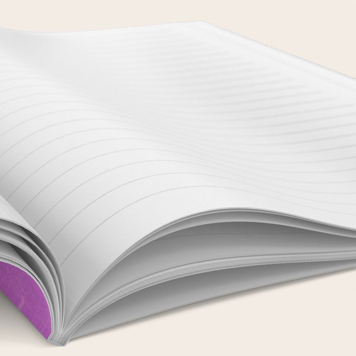 Abstract quilt, purple Notebook Gallery Image 2