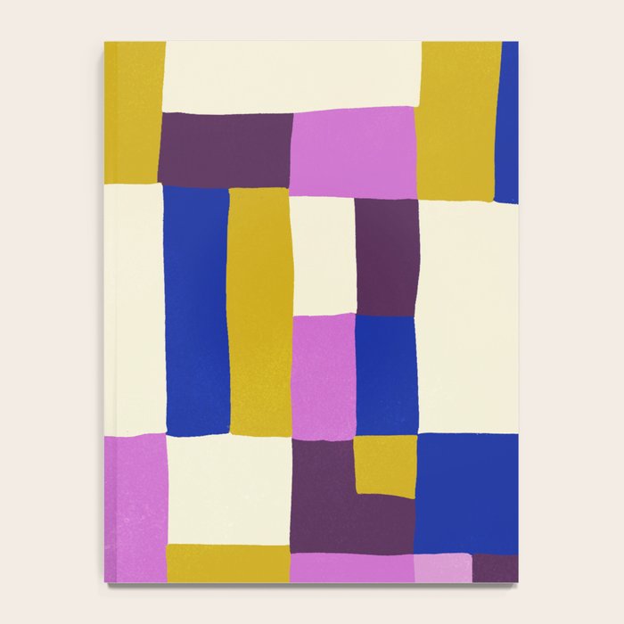 Abstract quilt, purple Notebook Gallery Image 4