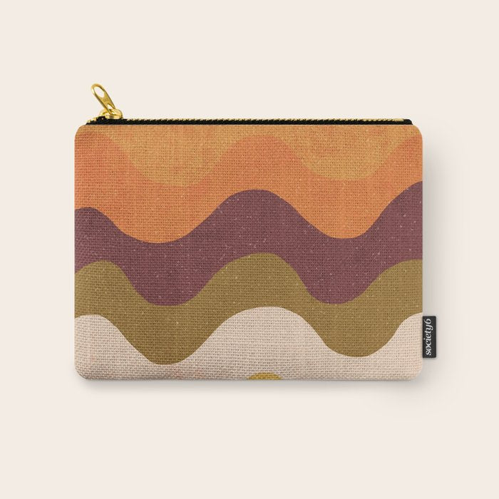 Abstract No.14 Carry All Pouch Gallery Image 1