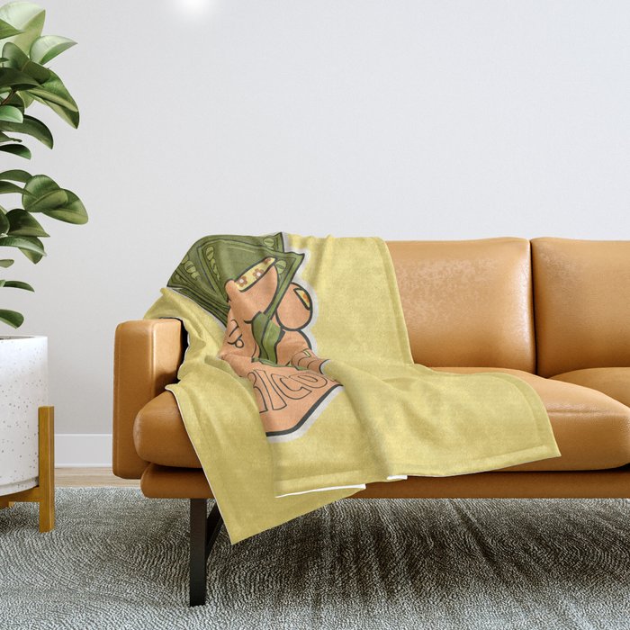 CAPRICORN Throw Blanket Gallery Image 1