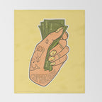 CAPRICORN Throw Blanket Gallery Image 2