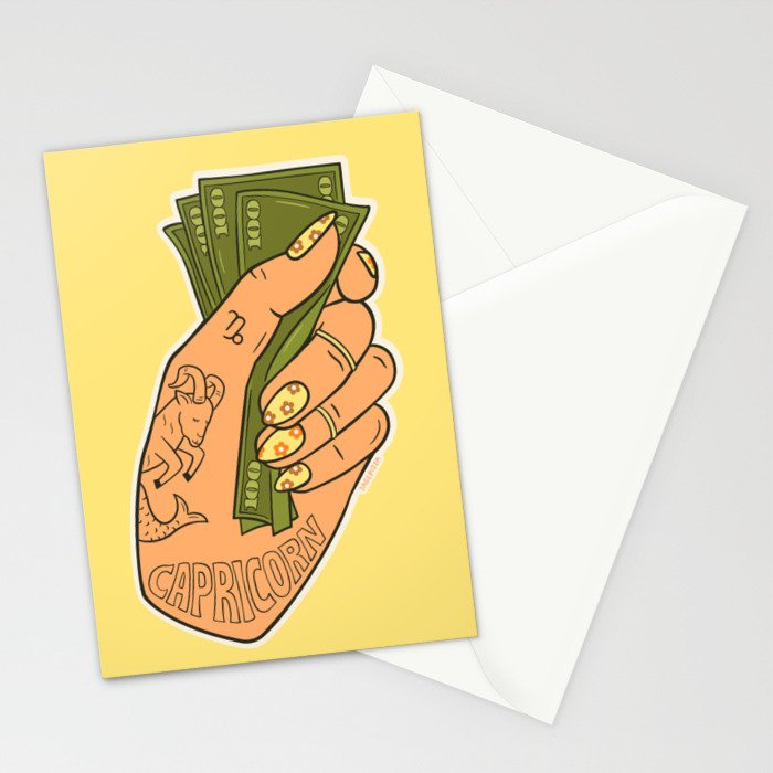 CAPRICORN Stationery Card Gallery Image 2
