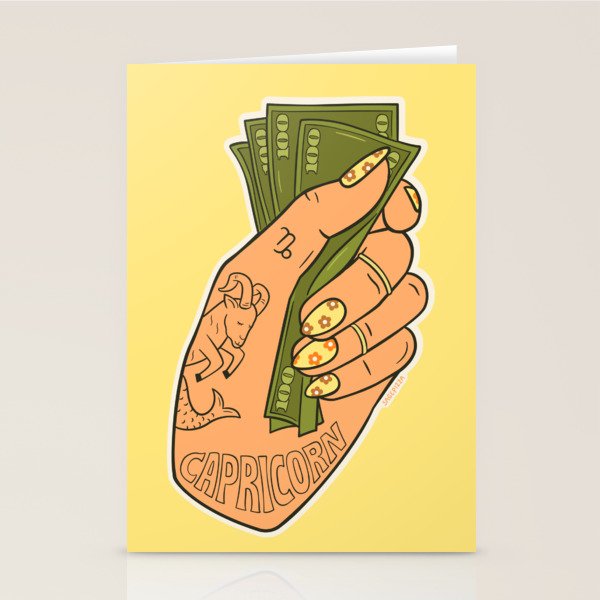 CAPRICORN Stationery Card Gallery Image 2