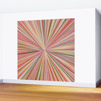 Abstract Pink Bloom Wall Mural Gallery Image 2