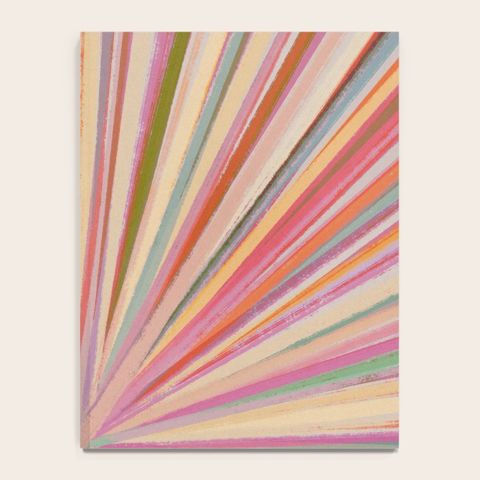 Abstract Pink Bloom Notebook Gallery Image 4