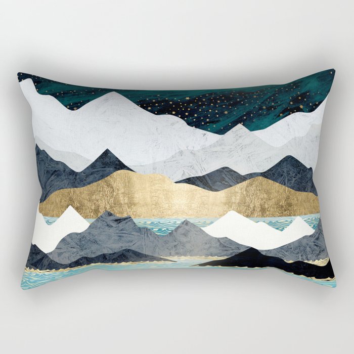Ocean Stars Rectangular Pillow Gallery Image 2