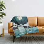 Ocean Stars Throw Blanket Gallery Image 1