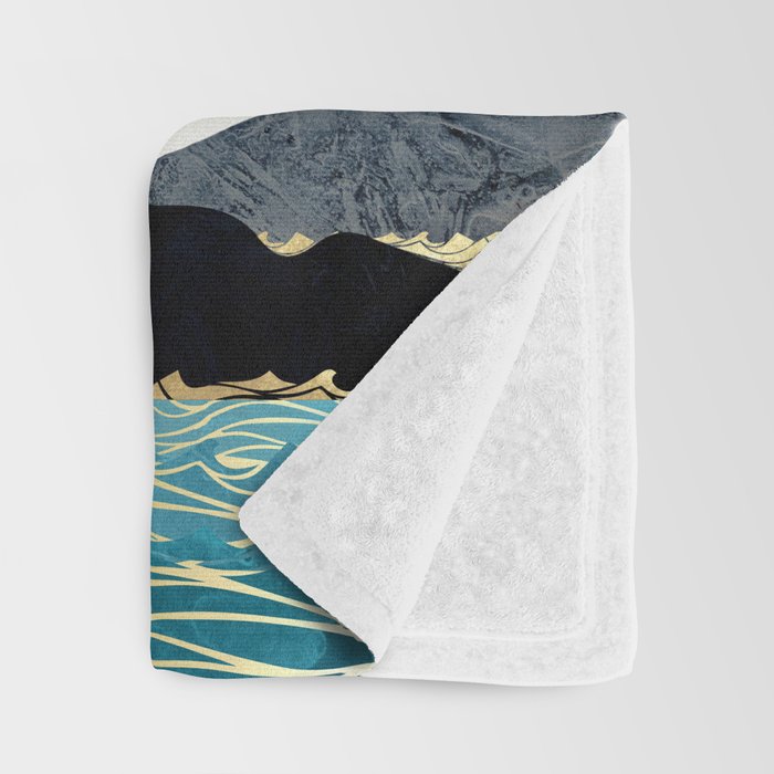 Ocean Stars Throw Blanket Gallery Image 3