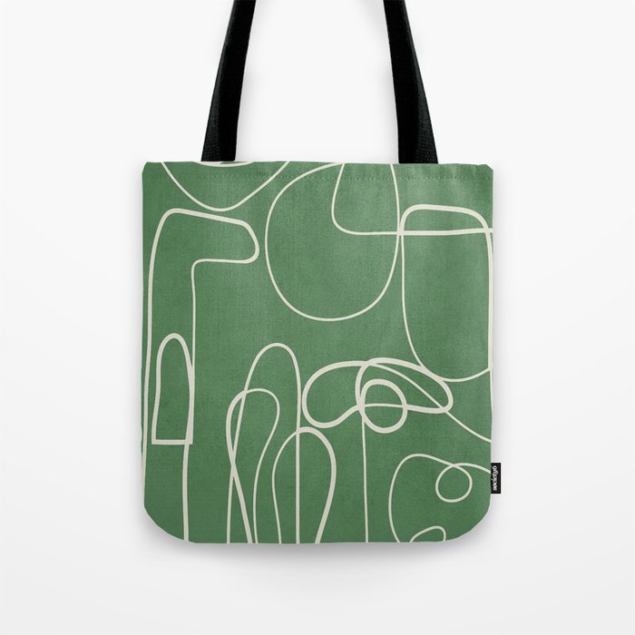 Lines in Space 7 Tote Bag Gallery Image 1