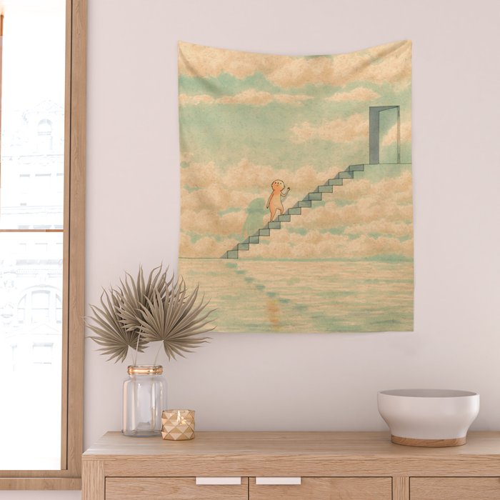 Good Afternoon, Good Evening, and Good Night Wall Tapestry Gallery Image 2
