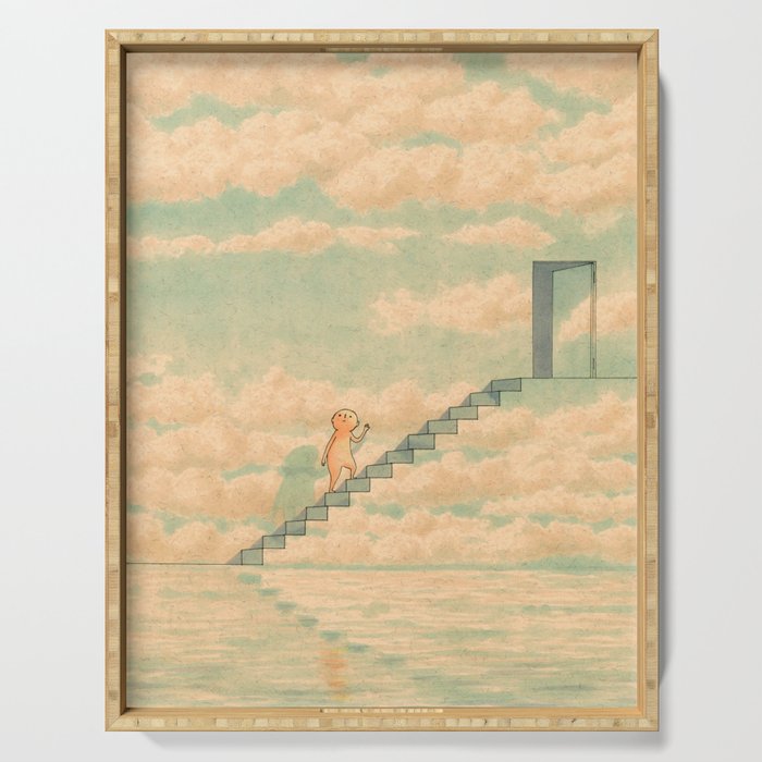 Good Afternoon, Good Evening, and Good Night Serving Tray Gallery Image 1