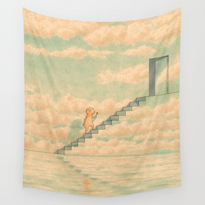 Good Afternoon, Good Evening, and Good Night Wall Tapestry Gallery Image 4