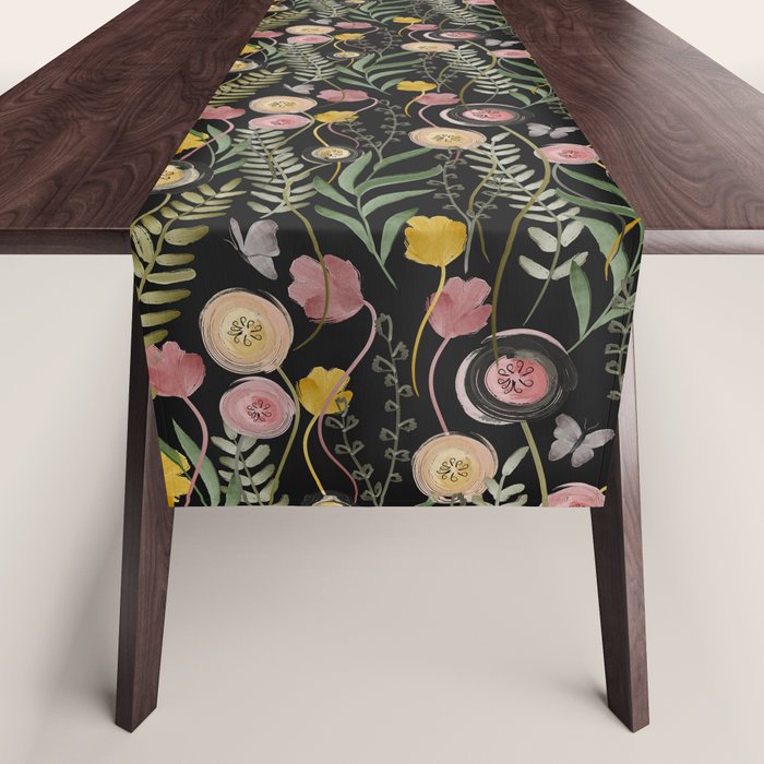 Meadow Noir Table Runner Gallery Image 1