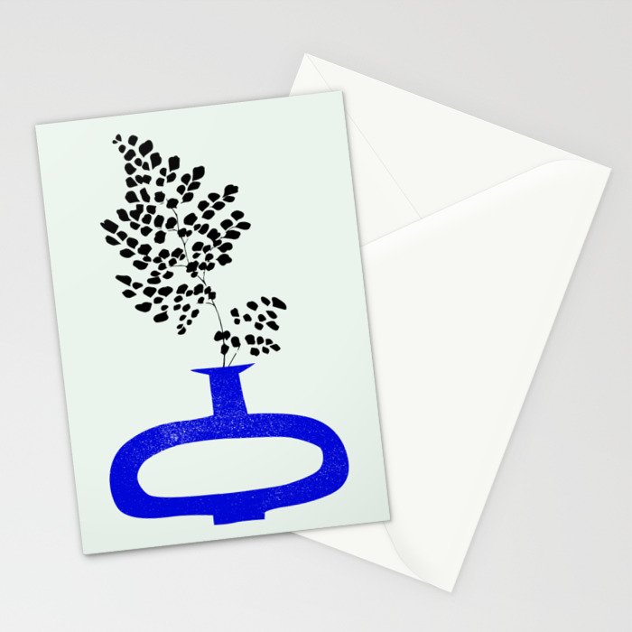 The Blue Vase 02 Stationery Card Gallery Image 2