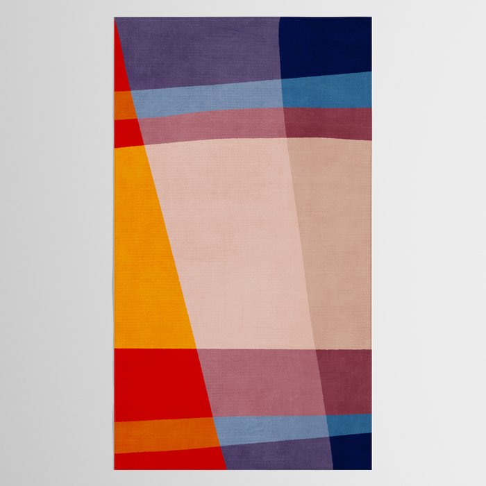 Abstract Mid-Century Modern Colors  Tablecloth Gallery Image 2