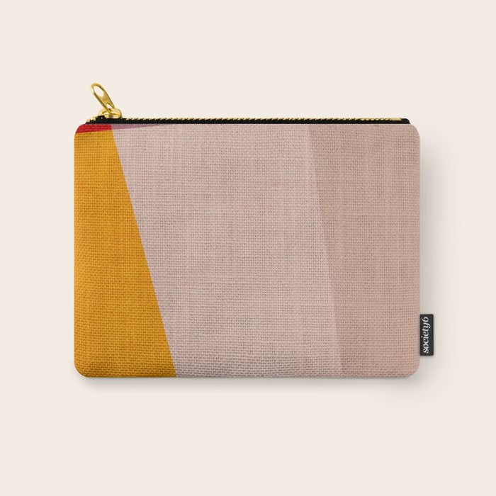 Abstract Mid-Century Modern Colors  Carry All Pouch Gallery Image 1