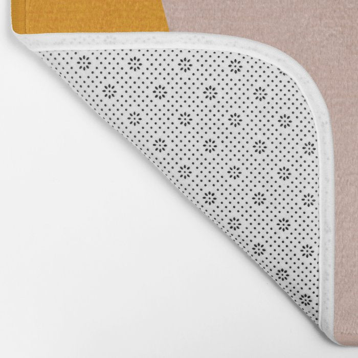 Abstract Mid-Century Modern Colors  Bath Mat Gallery Image 2