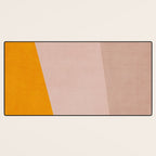 Abstract Mid-Century Modern Colors  Desk Mat Gallery Image 3