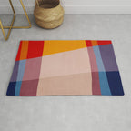 Abstract Mid-Century Modern Colors  Rug Gallery Image 1