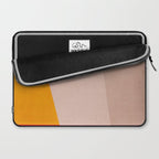 Abstract Mid-Century Modern Colors  Laptop Sleeve Gallery Image 2