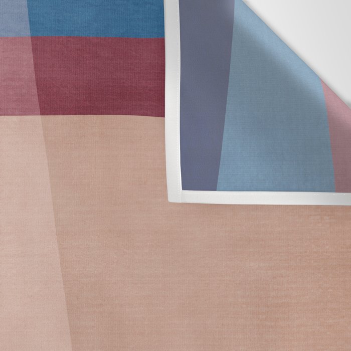 Abstract Mid-Century Modern Colors  Wall Tapestry Gallery Image 3