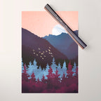 Mulberry Dusk Wrapping Paper Gallery Image 1
