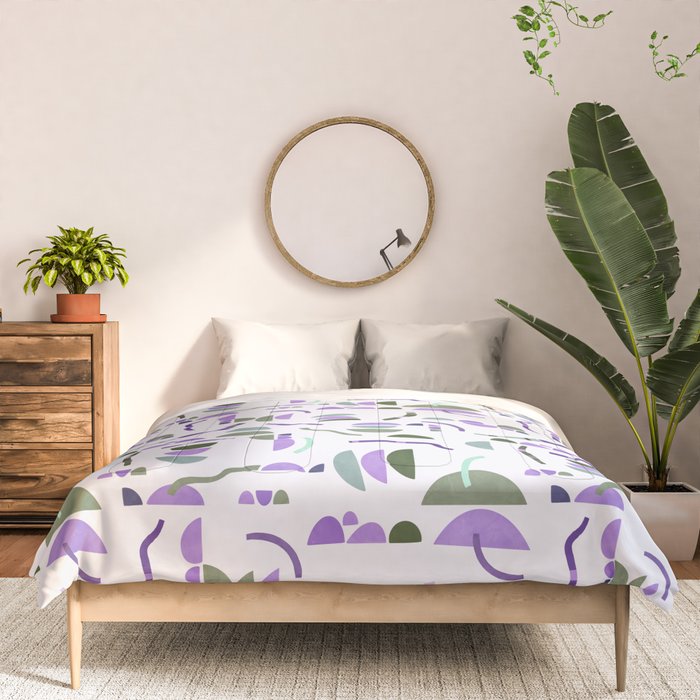 Modern simple shapes pattern LG Comforter Gallery Image 3