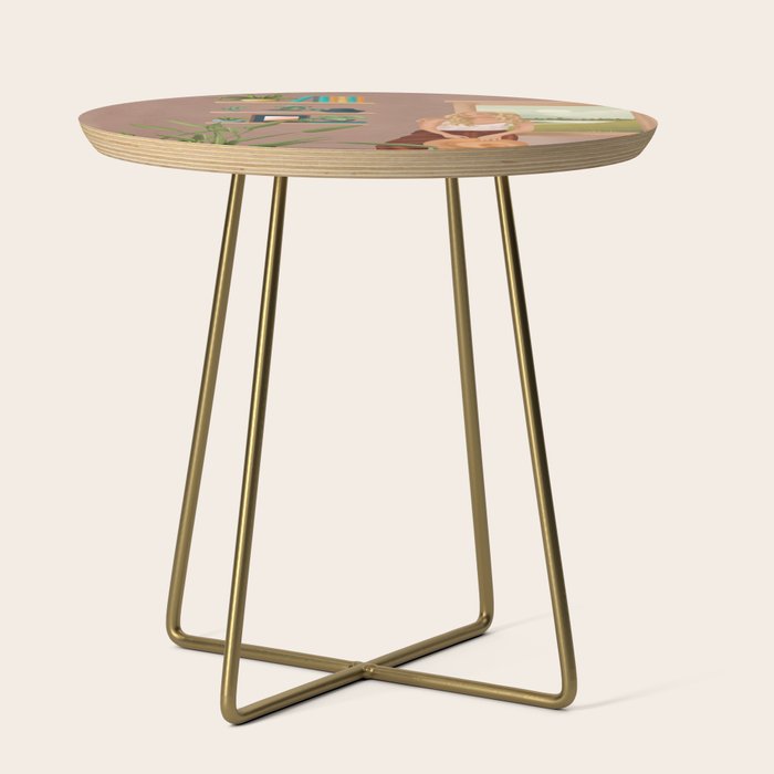 Tables and chairs worn by all of the dust Side Table Gallery Image 1