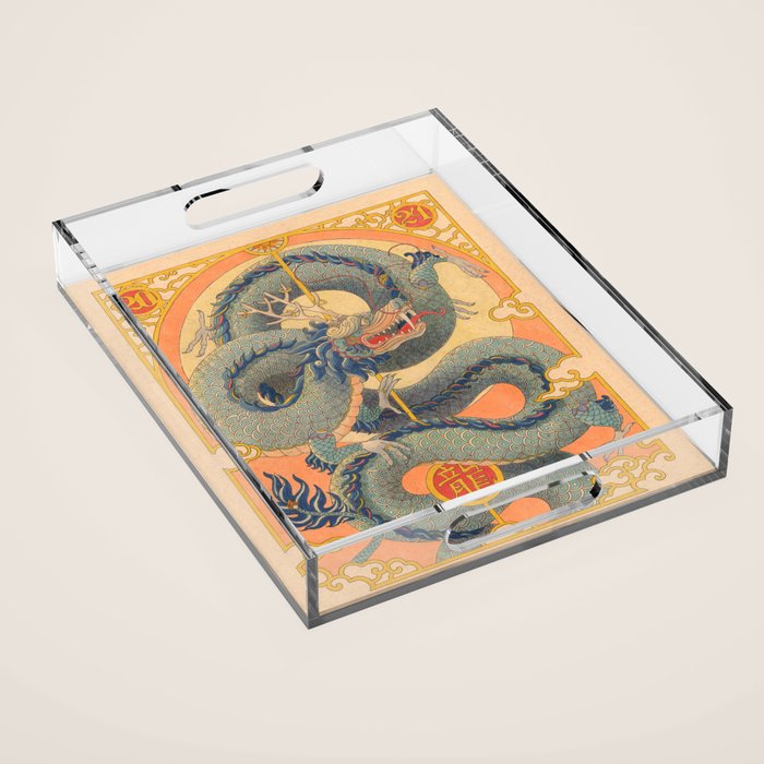Year of the Dragon 2024 Acrylic Tray Gallery Image 1