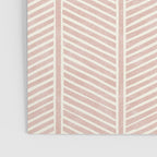 Organic Chevron in Rose Poster Gallery Image 3
