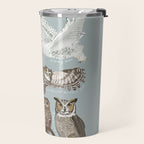 Owls Illustrated Chart Travel Mug Gallery Image 2