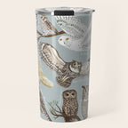 Owls Illustrated Chart Travel Mug Gallery Image 1
