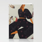 a girl in armor  Stationery Card Gallery Image 2