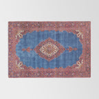 Silk Kashan Central Persian Rug Print Rug Gallery Image 2