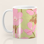 Pink Floral Pattern Coffee Mug Gallery Image 3