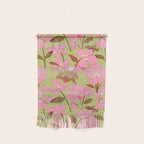 Pink Floral Pattern Wall Hanging Gallery Image 1