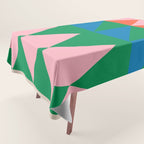 Geometric Shapes 220 Tablecloth Gallery Image 1