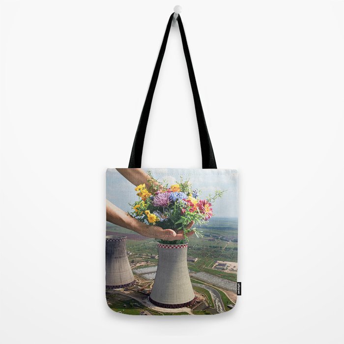 Flower Plant Tote Bag Gallery Image 2
