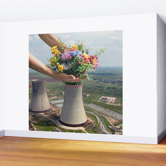 Flower Plant Wall Mural Gallery Image 2