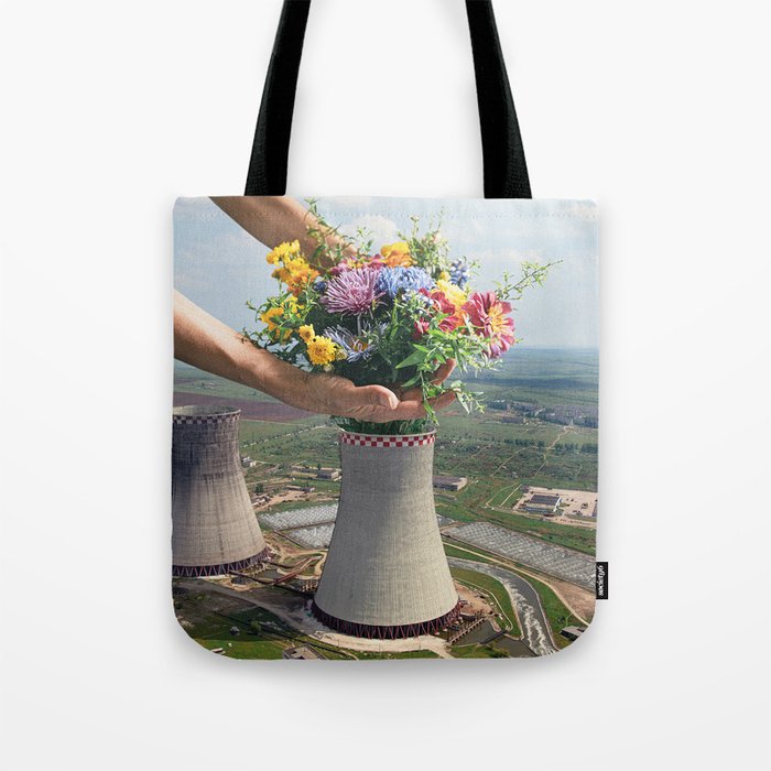 Flower Plant Tote Bag Gallery Image 1