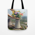 Flower Plant Tote Bag Gallery Image 1