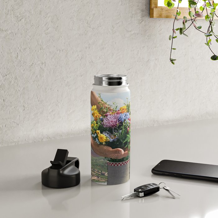 Flower Plant Water Bottle Gallery Image 4