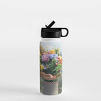 Flower Plant Water Bottle Gallery Image 1